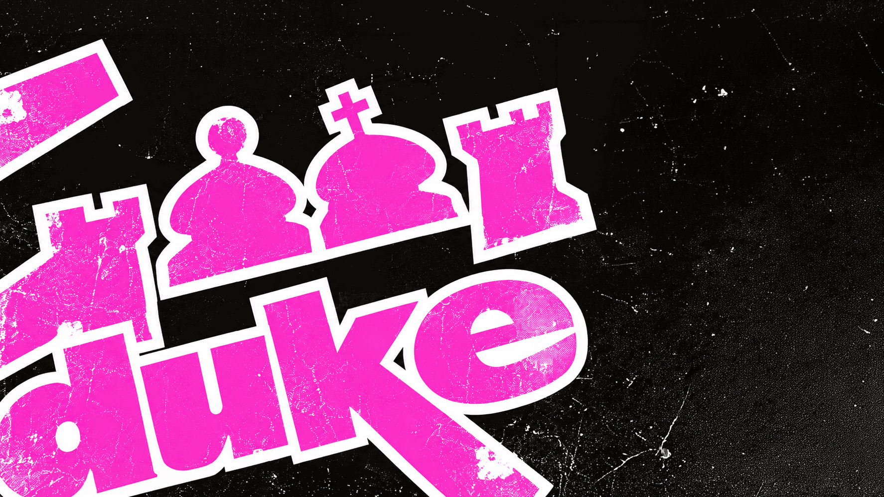 Pink Duke chess-piece artwork